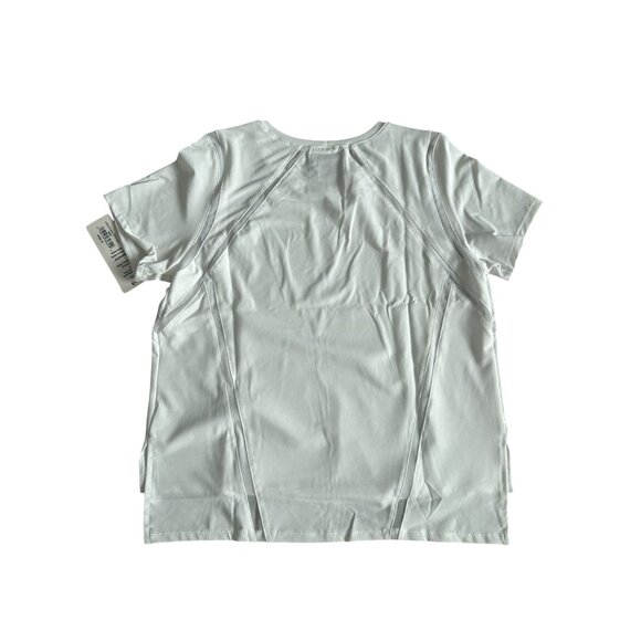 LUCKY IN LOVE White Crewneck Tee Size M NEW New with tags - Picture 4 of 6